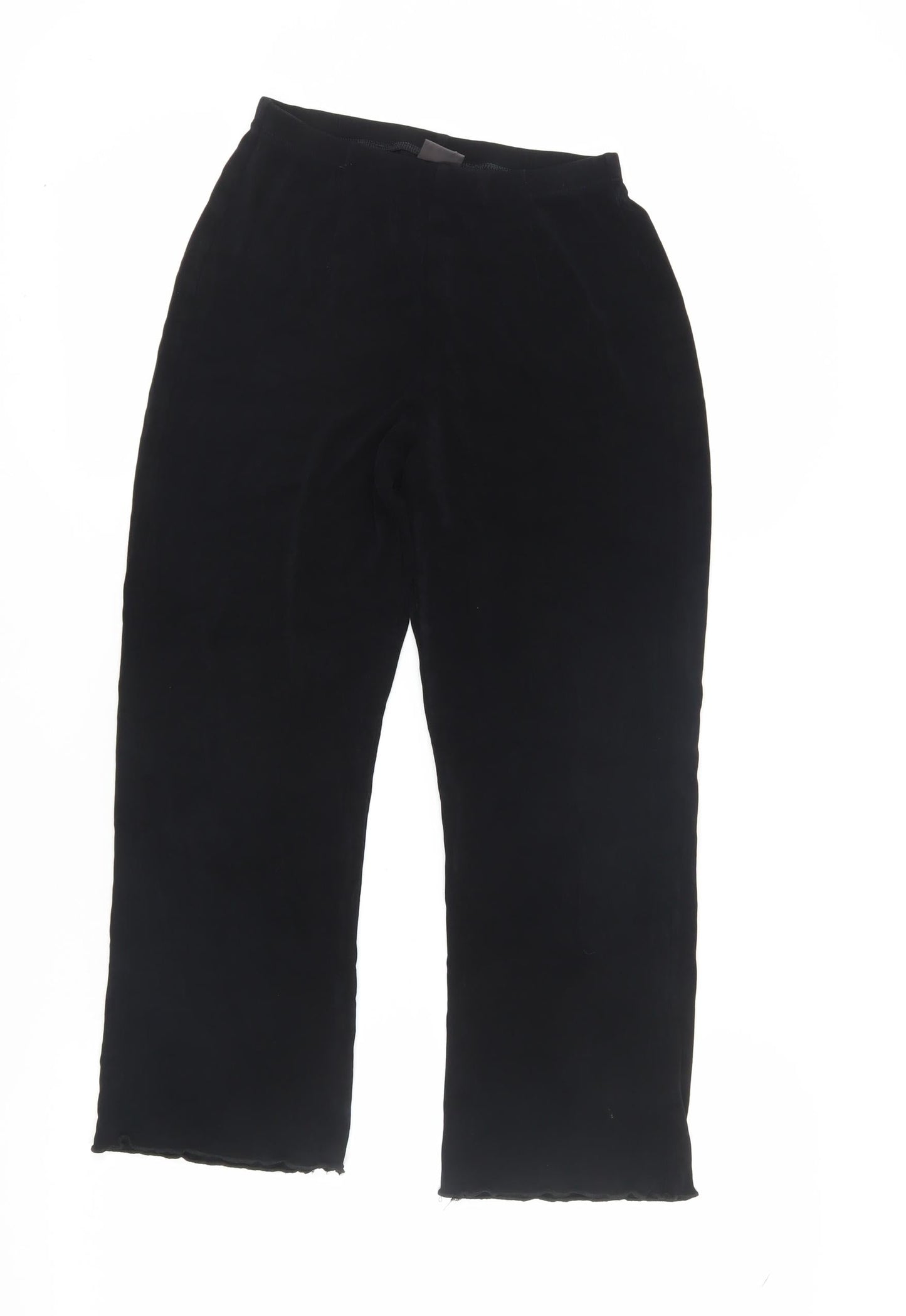 Chico's Women's Black XS Elastic Waist Trousers