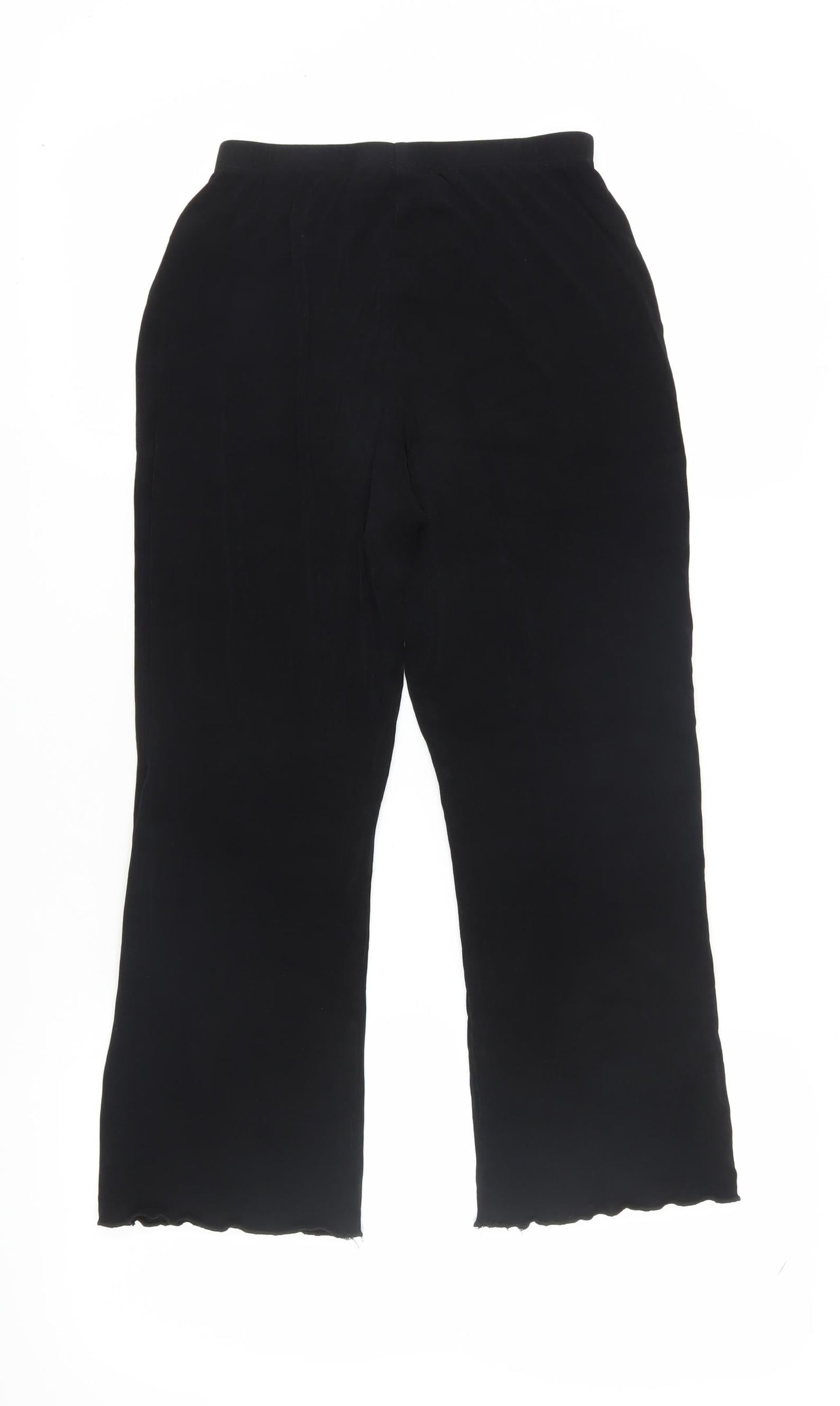 Chico's Women's Black XS Elastic Waist Trousers