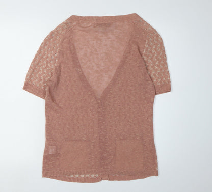 Womens UK Size M Fenn Wright Manson Pink Cardigan Jumper