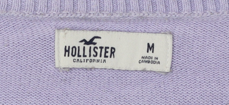 Womens UK Size M Hollister Multicoloured Pullover Jumper