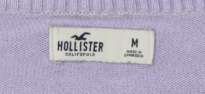 Womens UK Size M Hollister Multicoloured Pullover Jumper
