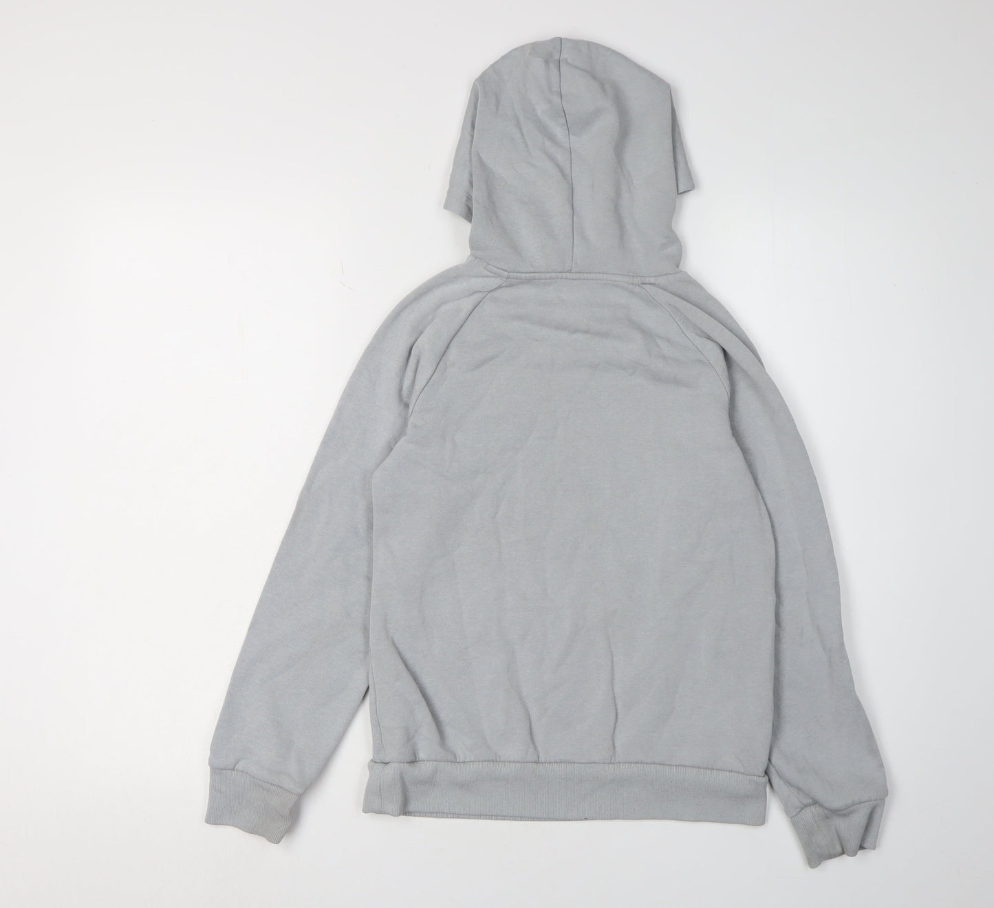 Under Armour Boys Grey Pullover Hoodie Size M with Logo