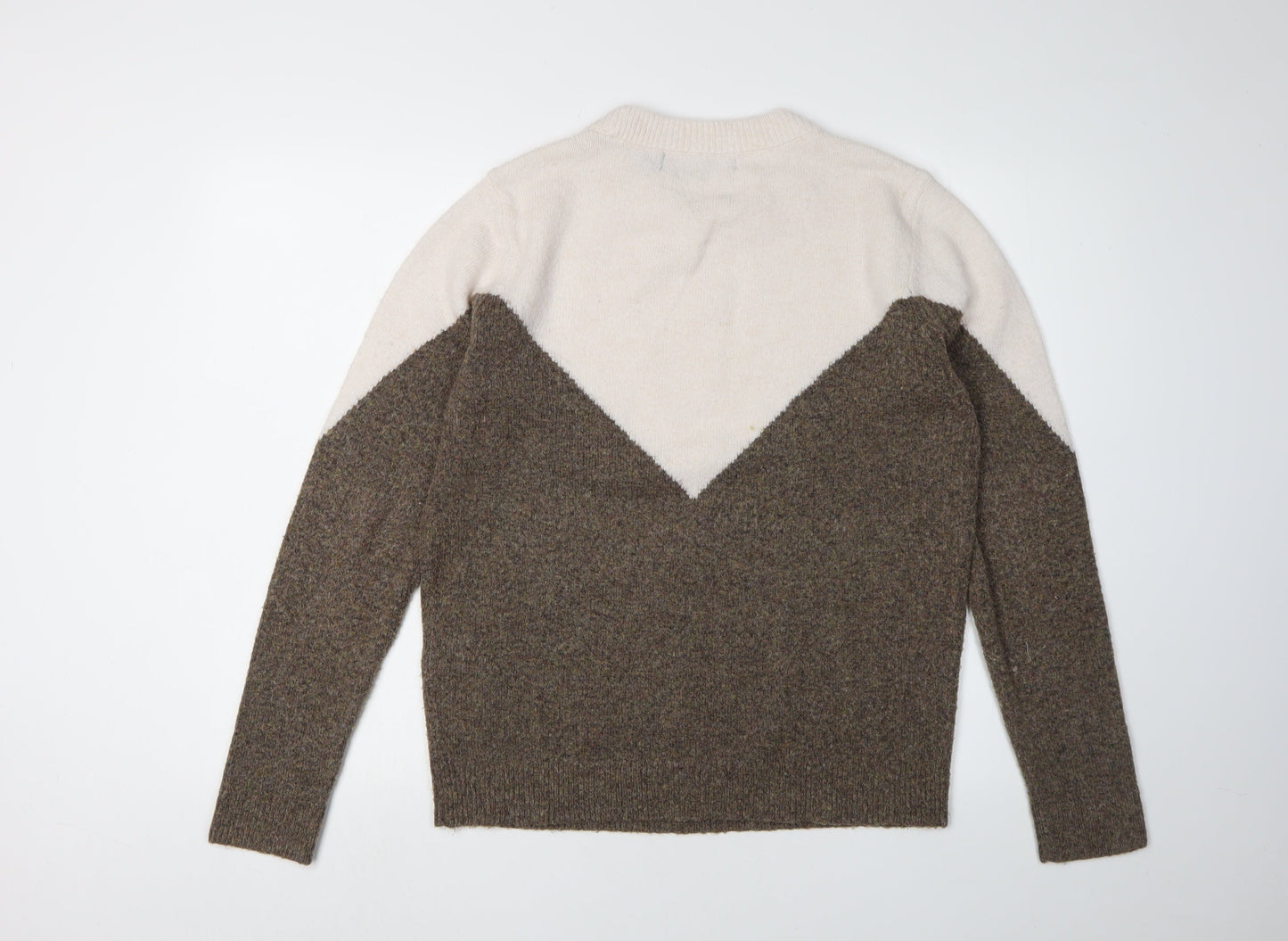 Womens UK Size 12 VERO MODA Multicoloured Pullover Jumper