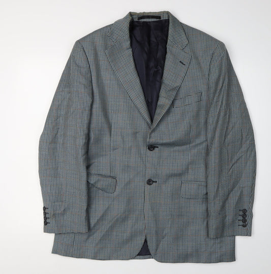 Mens UK Size 40 Marks and Spencer Regular Blue Suit Jacket