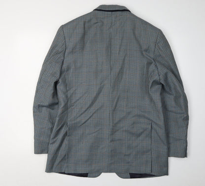 Mens UK Size 40 Marks and Spencer Regular Blue Suit Jacket