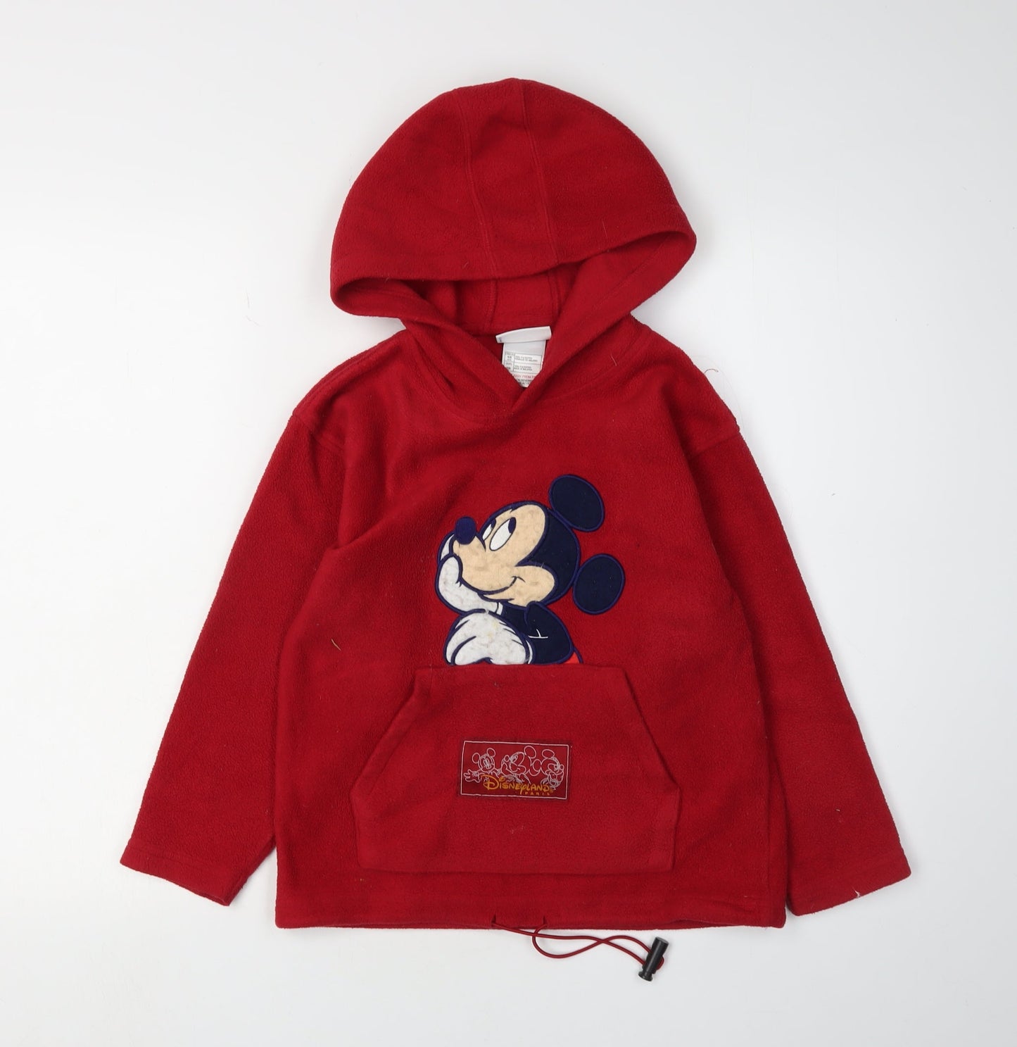 Disneyland Resort Red Mickey Mouse Boys Hoodie, 8 Years, Pullover
