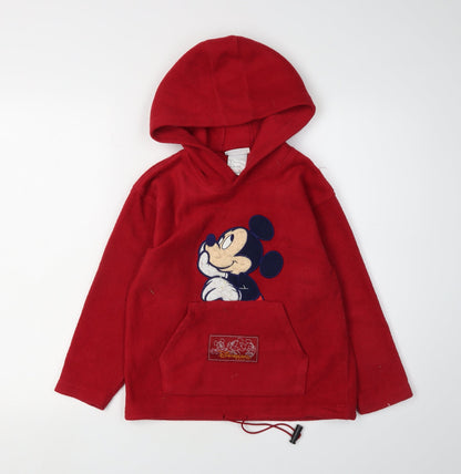 Disneyland Resort Red Mickey Mouse Boys Hoodie, 8 Years, Pullover