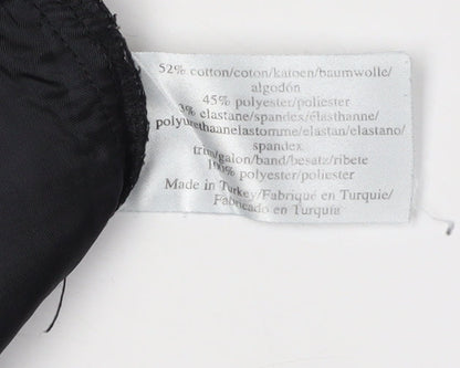 Laura Ashley Women's Black Straight Trousers Size 12