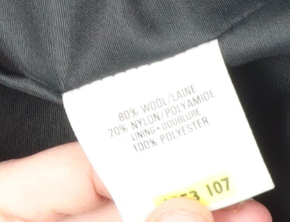 St Michael Women's Grey Blazer Size 10, Classic Wool