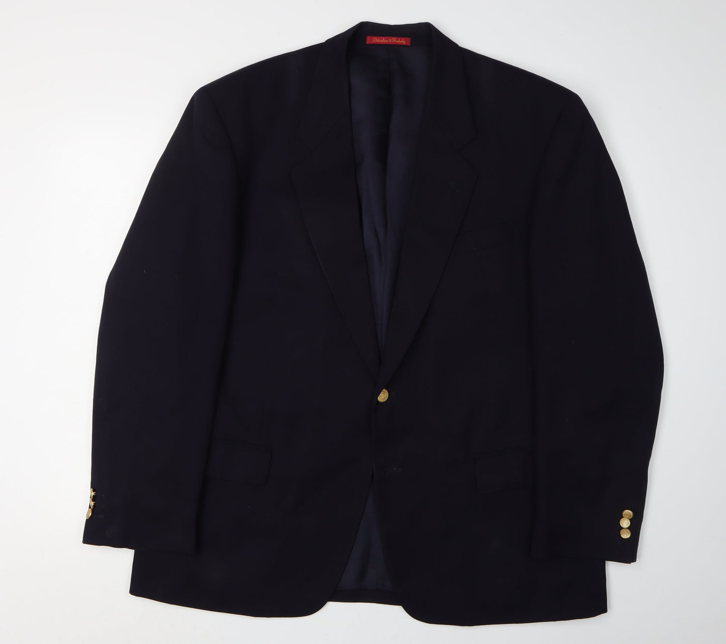Mens UK Size 44 Debenham & Freebody Regular Black Suit Jacket