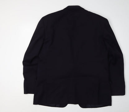 Mens UK Size 44 Debenham & Freebody Regular Black Suit Jacket