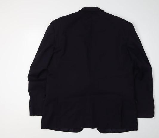 Mens UK Size 44 Debenham & Freebody Regular Black Suit Jacket