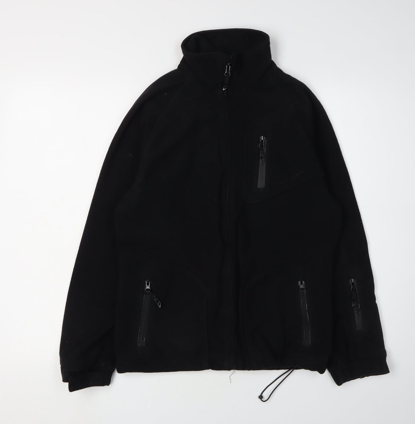Mens UK Size S Trespass Black Windbreaker Coat