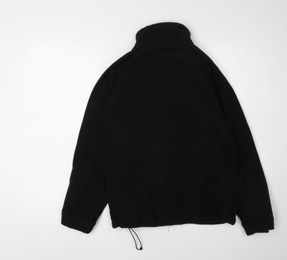 Mens UK Size S Trespass Black Windbreaker Coat