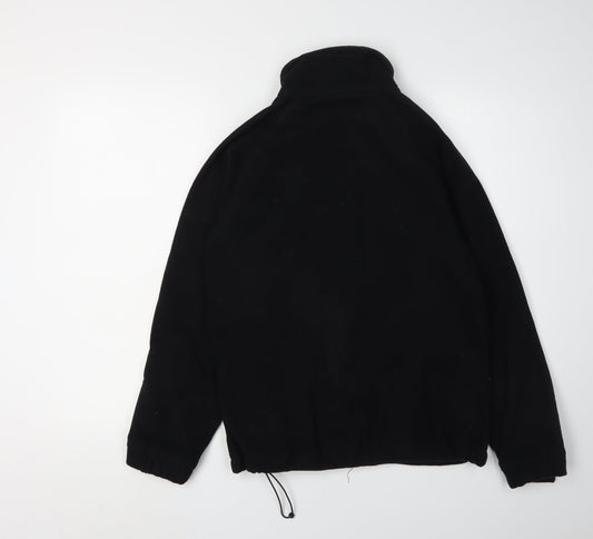 Mens UK Size S Trespass Black Windbreaker Coat