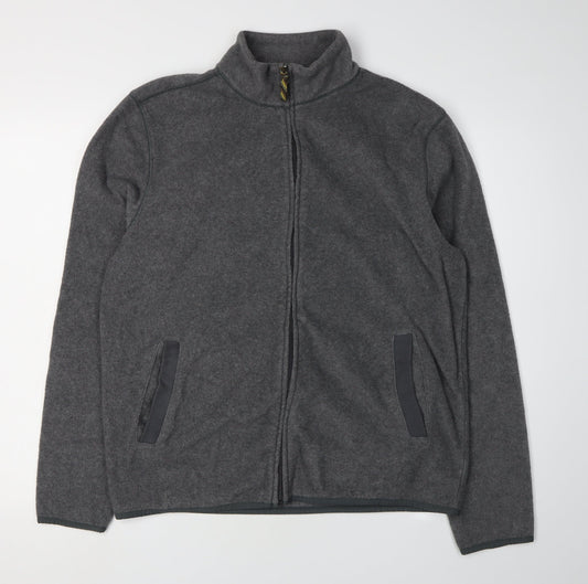 Mens UK Size L Gap Grey Full Zip