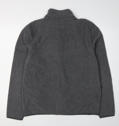 Mens UK Size L Gap Grey Full Zip
