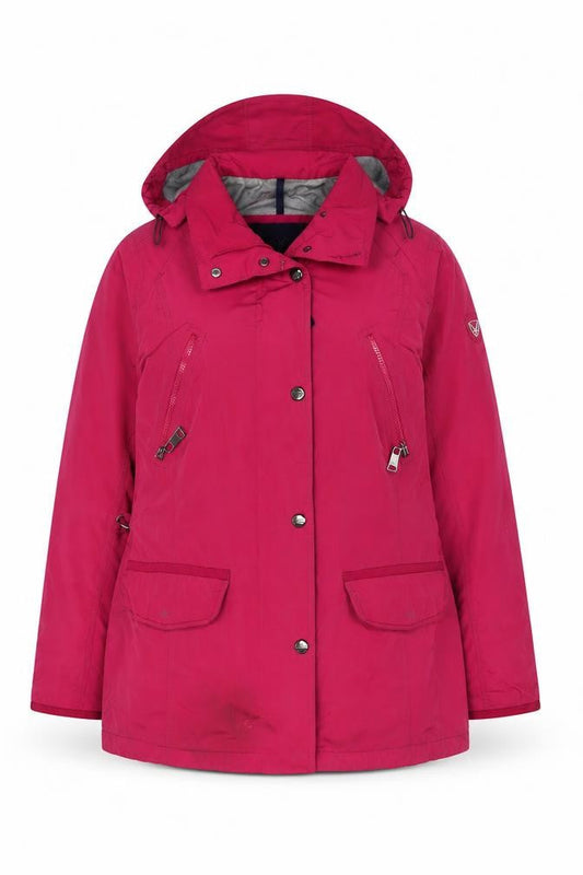 Womens UK Size 16 Fuchs Schmitt Red Parka Coat