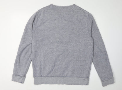 Mens UK Size L French Connection Grey Pullover Sweatshirt