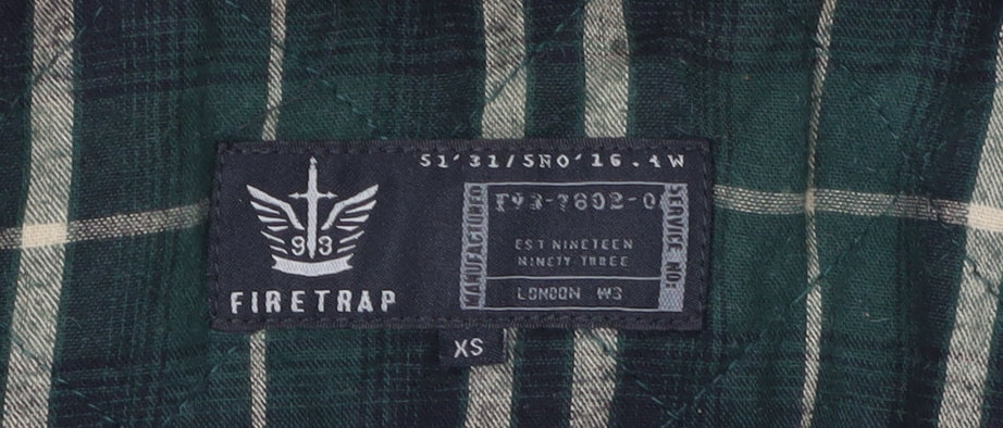 Mens UK Size XS Firetrap Black