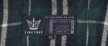 Mens UK Size XS Firetrap Black