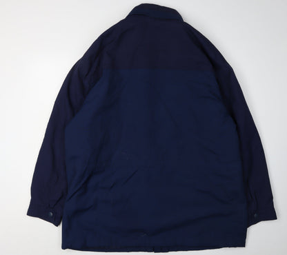 Mens UK Size XL Northwood Blue Parka Coat
