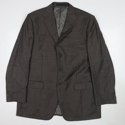 Mens UK Size 44 Marks and Spencer Regular Brown Suit Jacket