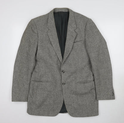 Mens UK Size 38 St Michael Regular Grey Suit Jacket