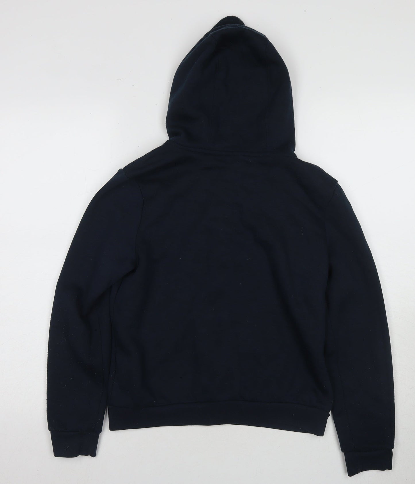 Slazenger Boys Black Full Zip Hoodie, Age 13-14, Polyester/Cotton