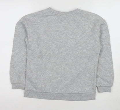 Disney Boys Grey Donald Duck Cartoon Pullover Sweatshirt 10-11 Years