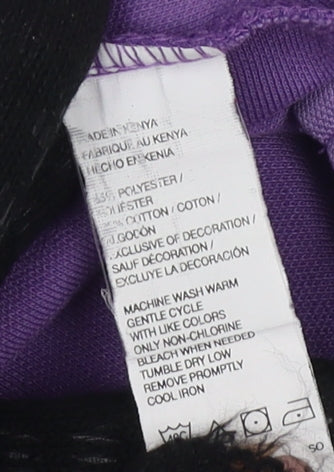 Izod Men's Purple Polo, Size L, Casual Summer Shirt