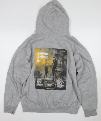 Classic Club Women's Grey Pullover Hoodie L
