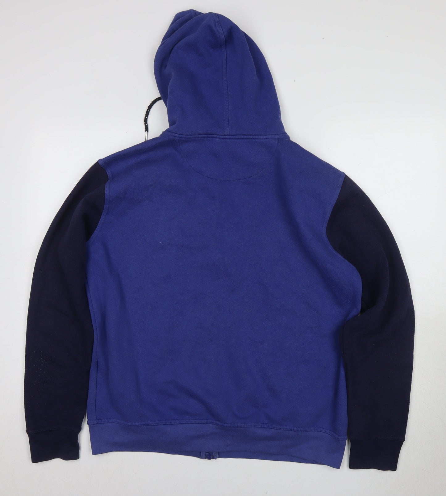 Mens UK Size L Pierre Cardin Blue Full Zip Hoodie