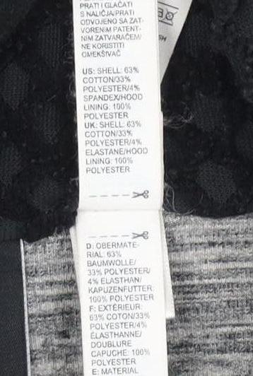 Adidas Grey Full Zip Hoodie M Unisex Comfortable