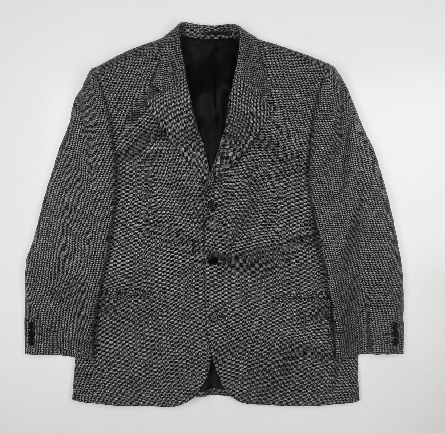 Mens UK Size 42 Lino Vierra Regular Grey Suit Jacket