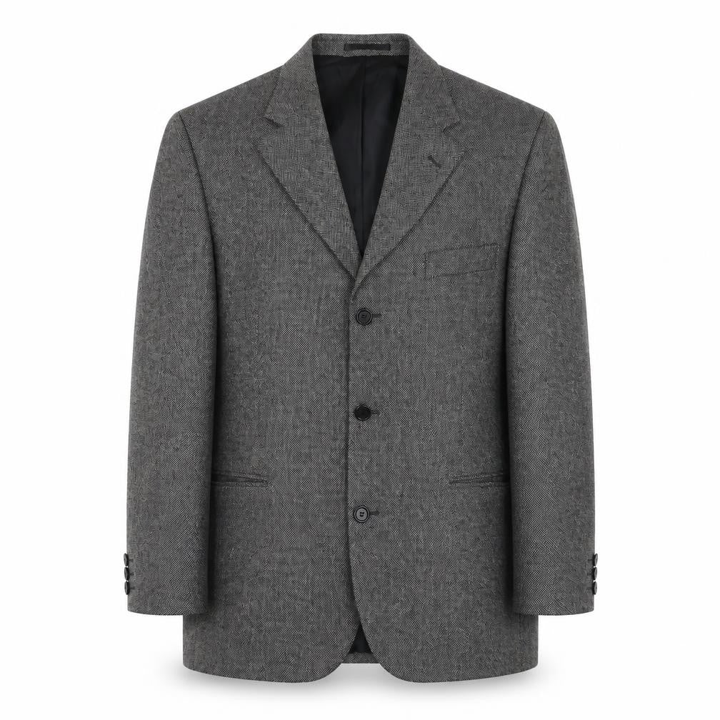 Mens UK Size 42 Lino Vierra Regular Grey Suit Jacket