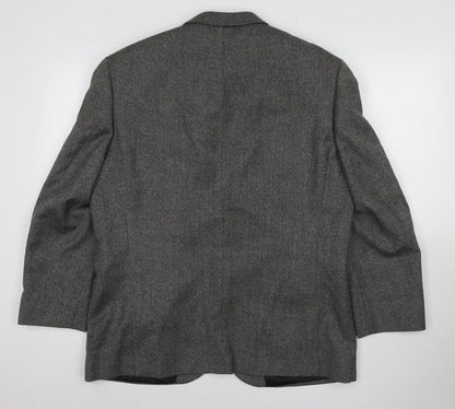 Mens UK Size 42 Lino Vierra Regular Grey Suit Jacket
