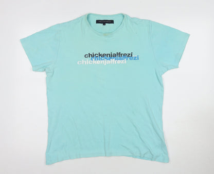 Mens UK Size S French Connection Blue  T-Shirt