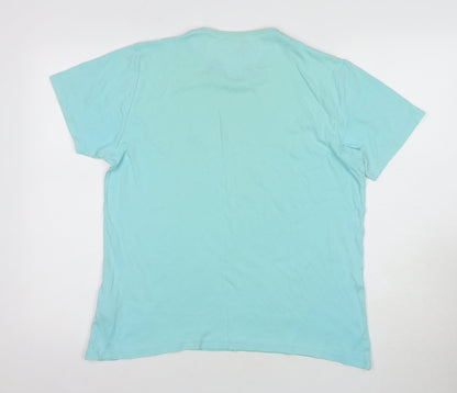 Mens UK Size S French Connection Blue  T-Shirt