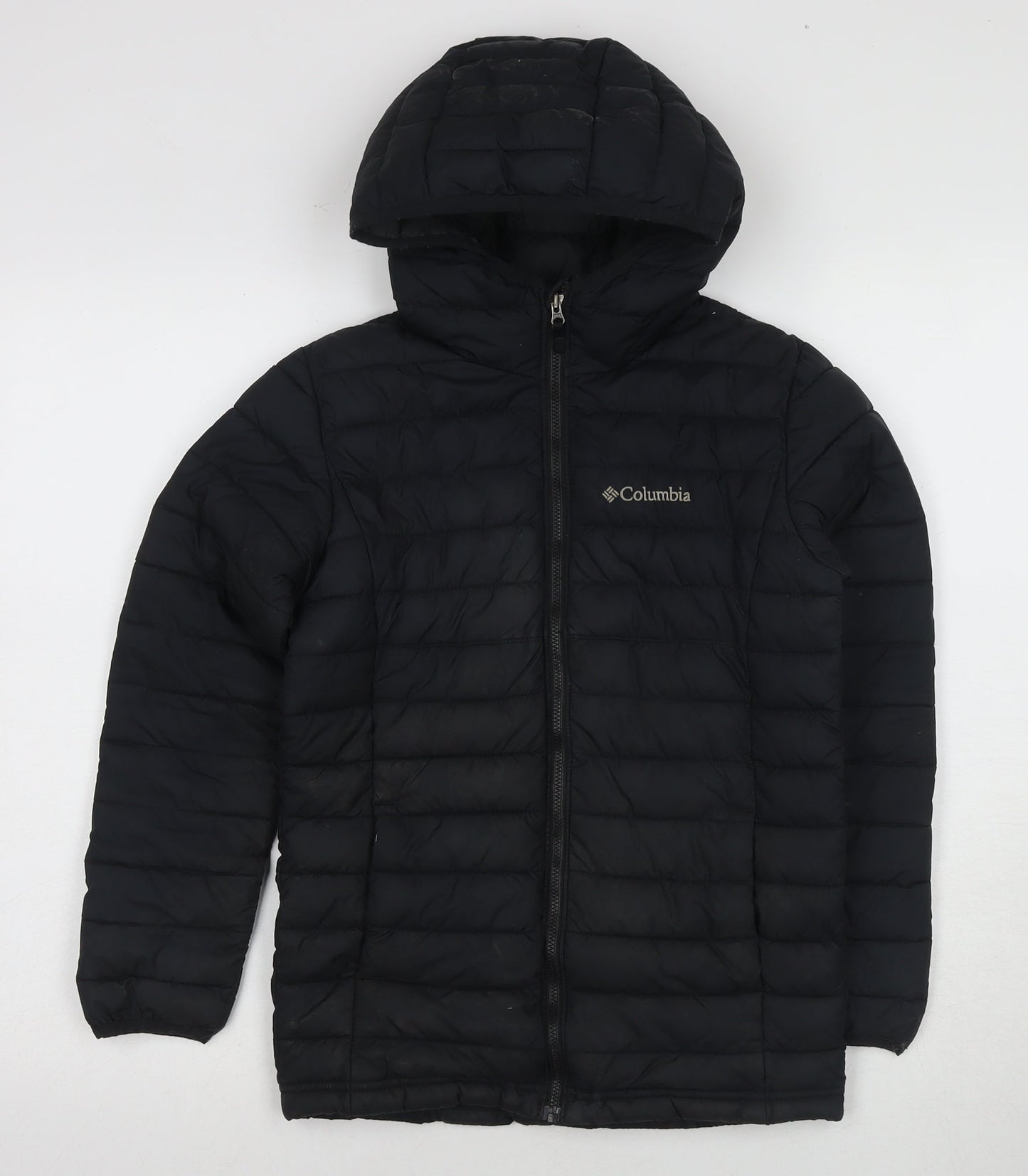 Columbia Black Unisex Kids Puffer Jacket M Winter Wear