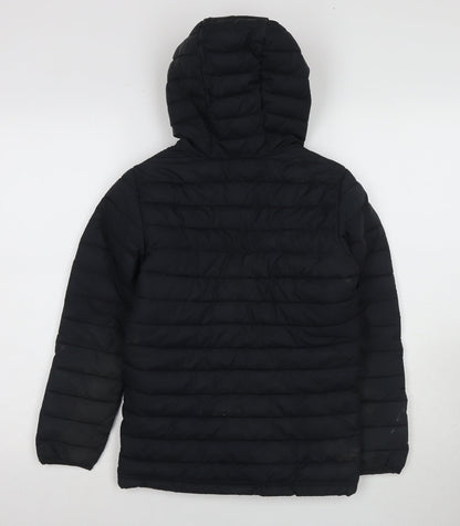 Columbia Black Unisex Kids Puffer Jacket M Winter Wear