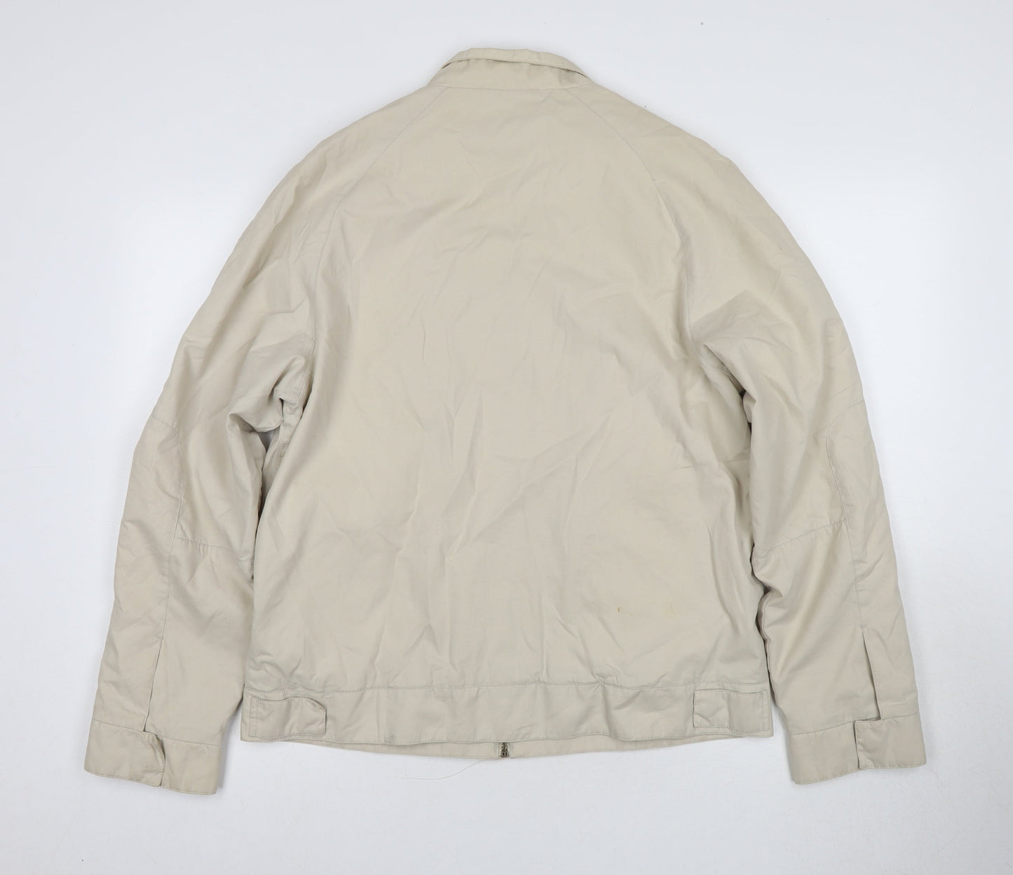 Mens UK Size L Jasper Conran Beige Bomber Jacket