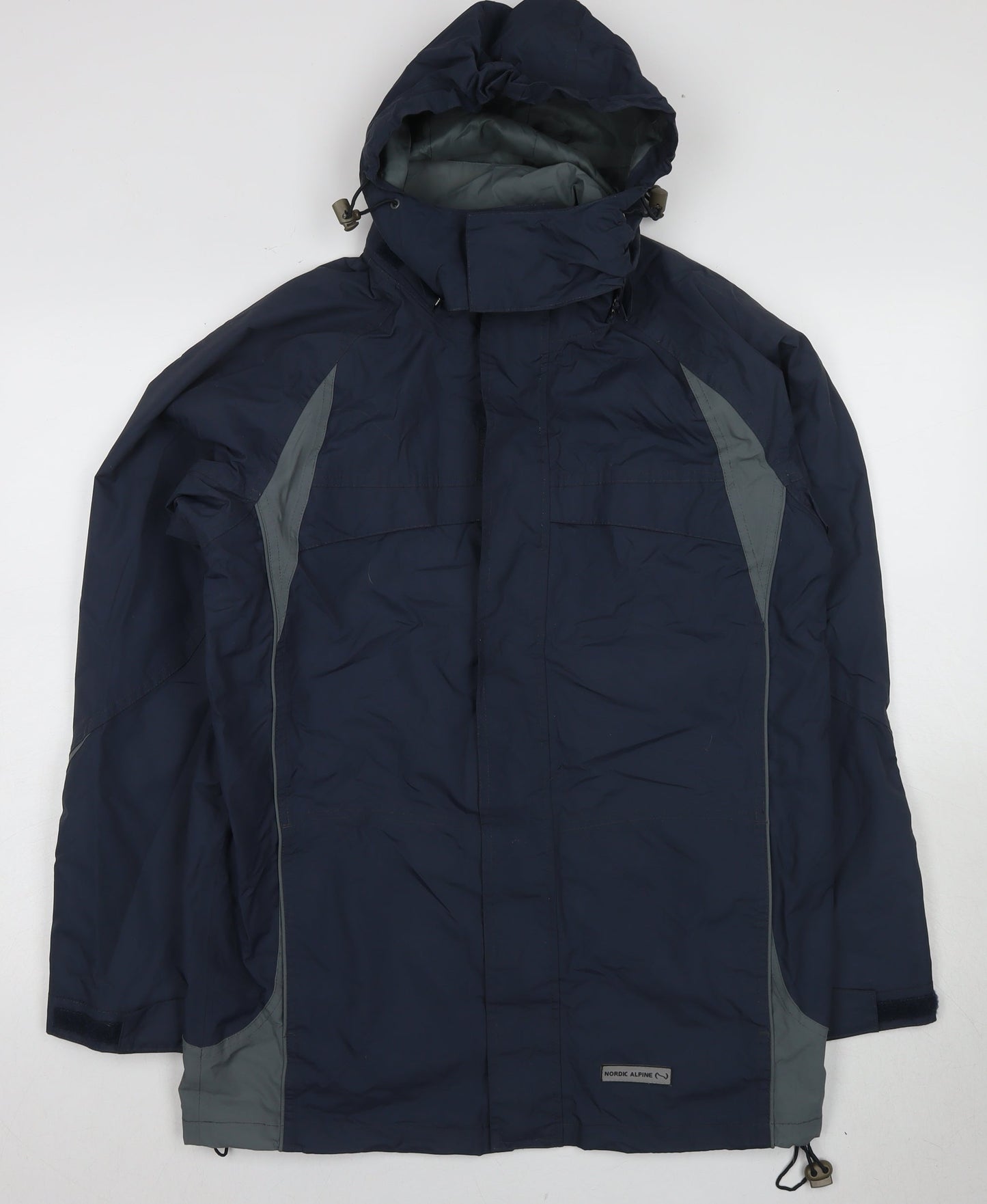 Mens UK Size S Nordic Alpine Blue Anorak Coat