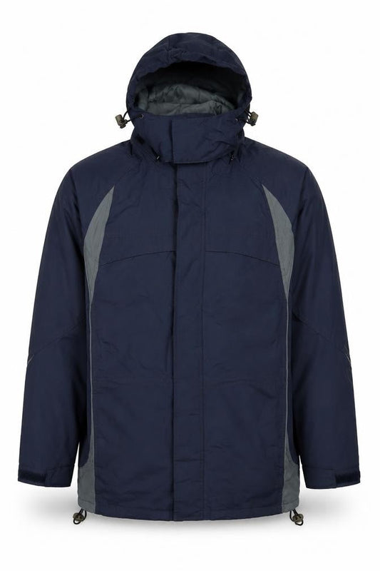 Mens UK Size S Nordic Alpine Blue Anorak Coat