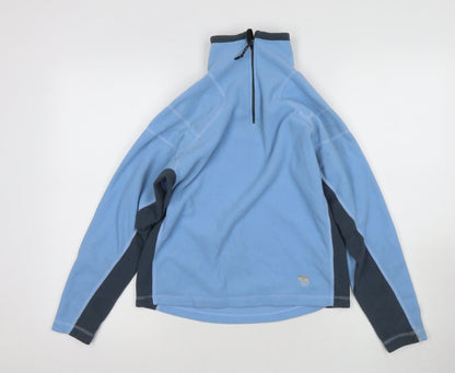 Unisex Adults UK Size XS Mountain Hard Wear Blue Pullover Sweatshirt