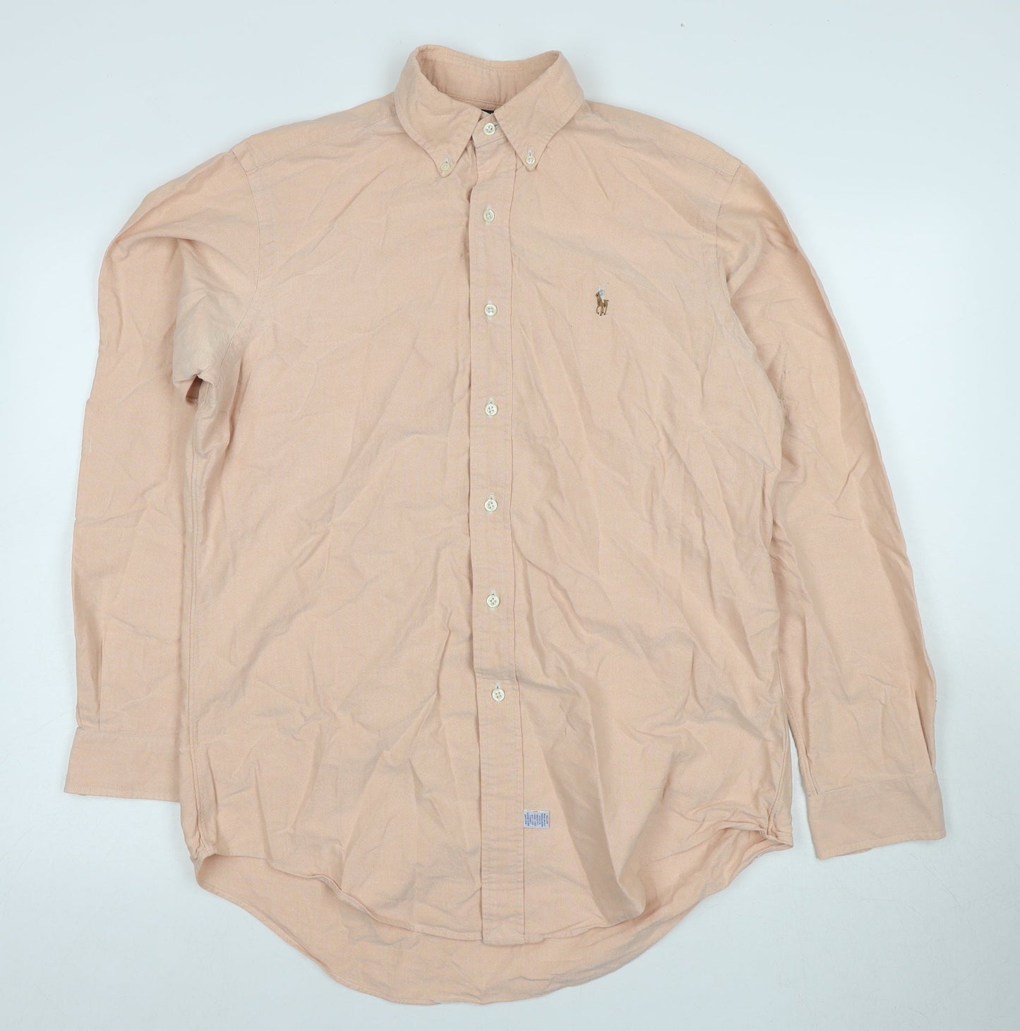 Mens UK Collar Size XS Polo by Ralph Lauren Smart Beige  Dress Shirt