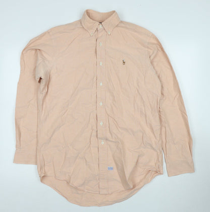 Mens UK Collar Size XS Polo by Ralph Lauren Smart Beige  Dress Shirt