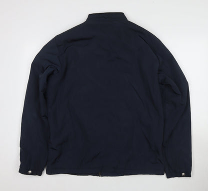 Mens UK Size 2XL Octave Blue Bomber Jacket