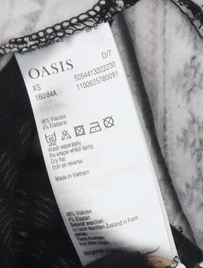 Oasis Women's Multicoloured Halter Dress XS