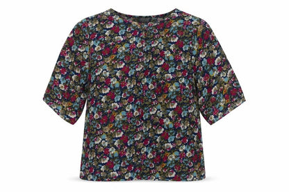 Poppy Lux Women's Multicoloured Floral Top Size 10